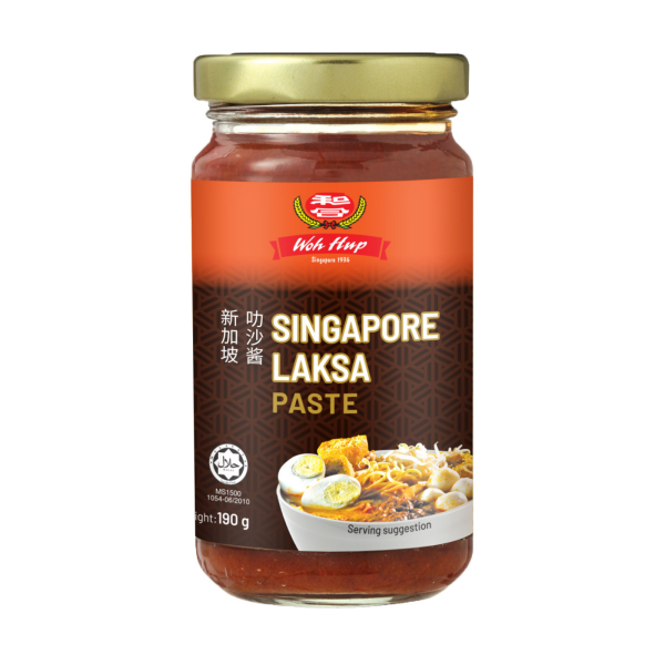 Woh Hup Singapore Laksa Paste 190g Fashion