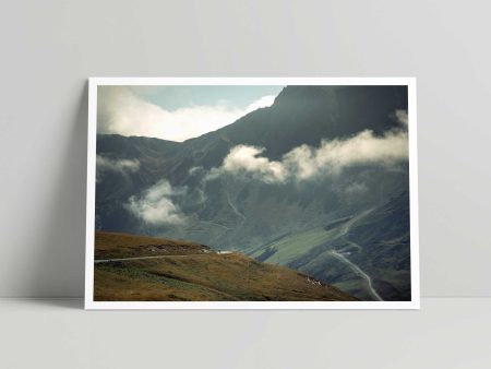 Col du Tourmalet | On the edge - Art Print - Daniel Hughes Online Hot Sale