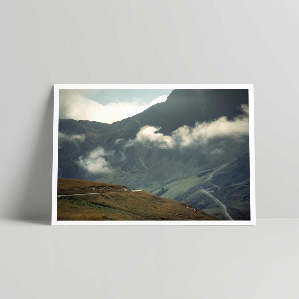 Col du Tourmalet | On the edge - Art Print - Daniel Hughes Online Hot Sale