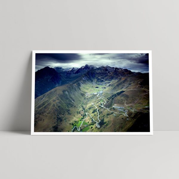 Luz Ardiden | The Front - Art Print - Daniel Hughes Sale