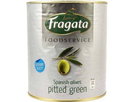 Pitted Green Olive - Fragata 6x3kg Online now