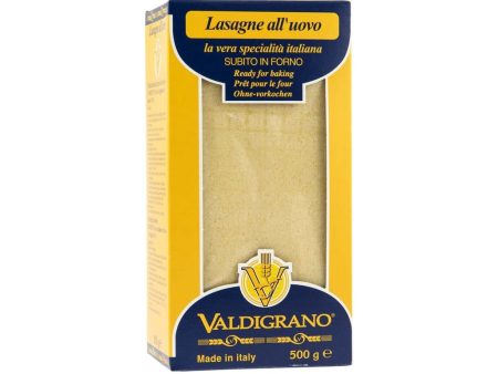 Lasagne Uovo Valdigrano 500g Online now