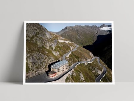 Furka Pass - Art Print - Daniel Hughes Online Hot Sale