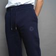 Rouleur Logo - Organic Jogger Pants - Unisex - French Navy Discount