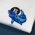 Shark of Messina - Rouleur embroidered t-shirt Discount