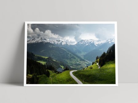 Col du Pret | Roads like these - Art Print - Daniel Hughes Fashion