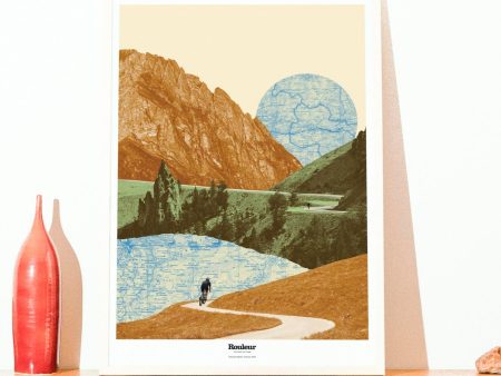 Art Print - ROULEUR ITALIA ORIZZONTI (Issue 22 Cover) Fashion