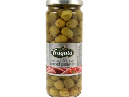 Green Stuffed Olive with Pimiento Fragata 450g Online now