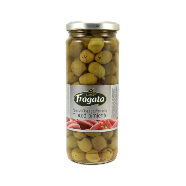 Green Stuffed Olive with Pimiento Fragata 450g Online now