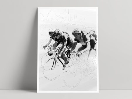 Gino Bartali  - Art print - Pasche Design Online Hot Sale