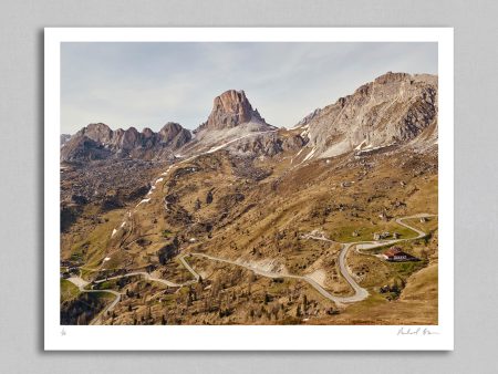 Passo Giau 01 - Art print - Michael Blann Hot on Sale