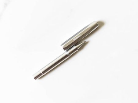 Rouleur x Kaweco Aluminium Rollerball Pen - Silver + Engraved logo Sale