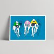 Sprint  - Art print - Pasche Design Hot on Sale