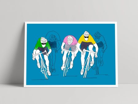 Sprint  - Art print - Pasche Design Hot on Sale