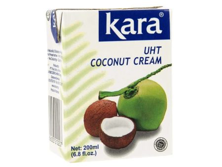 UHT Coconut Cream -Kara 30x200ml Fashion