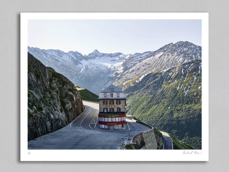 Furka Pass 04 - Art print - Michael Blann Online now