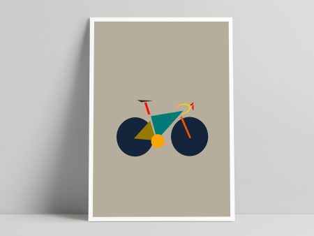 Baubike  - Art print - Pasche Design Online