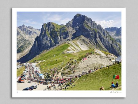 Col du Tourmalet 02 - Art print - Michael Blann Hot on Sale