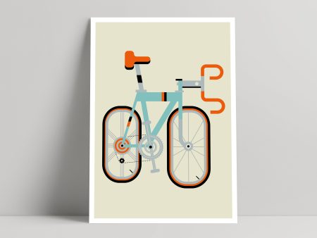 Cycling Technology - Art print - Mick Marston For Discount