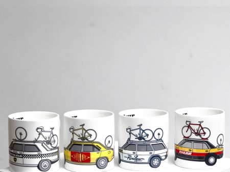 Rouleur Team Cars Bone China Mugs Discount