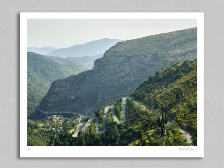 Col de Braus 01 - Art print - Michael Blann For Sale