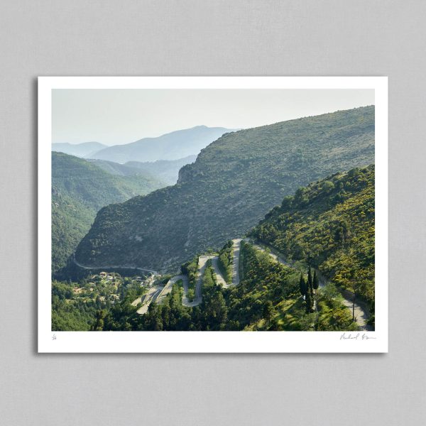 Col de Braus 01 - Art print - Michael Blann For Sale