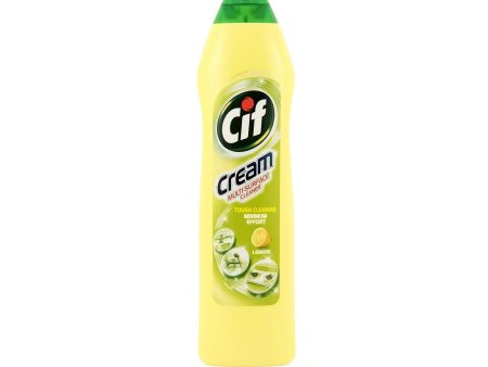 Cream Cleaner Lemon -CIF 500ml Fashion