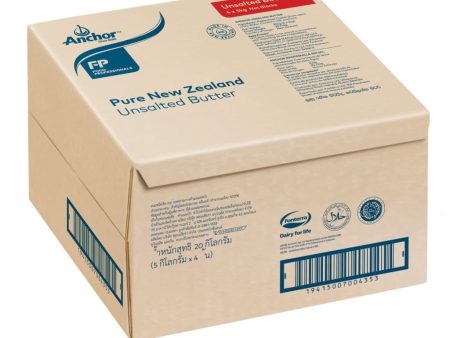 Anchor Unsalted Butter 4x5kg Online Sale