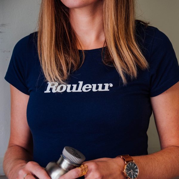 Rouleur Logo Women s T-Shirt - Navy Supply