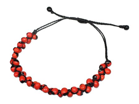 Shipibo Amazon Rainforest Seed Bracelet - Adjustable Online Hot Sale