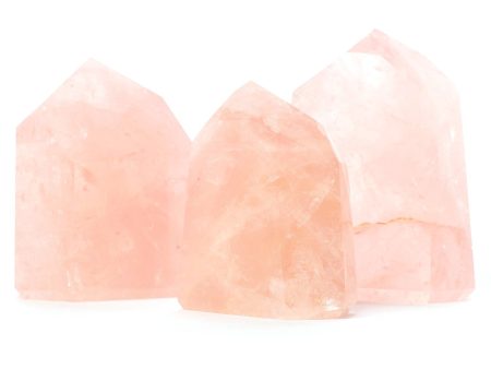 Rose Quartz Points Hot on Sale