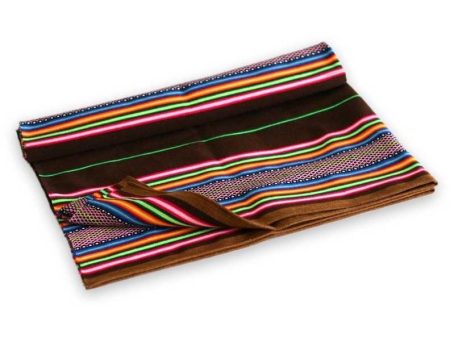 Wool lap throw blanket,  Rainbows  Sale