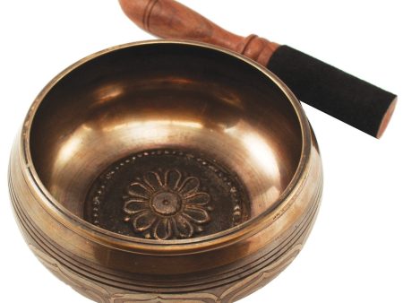 Lotus Singing Bowl - 5.25 in. Online Hot Sale