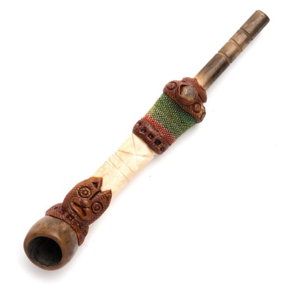 Peruvian Bone Smoking Pipe For Discount