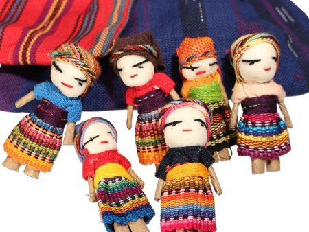 Worry Dolls 2 Inch w Pouch Online Hot Sale