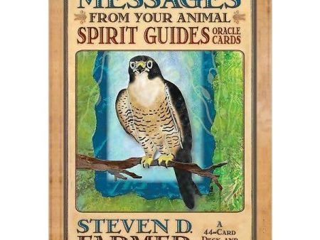 Messages from Your Animal Spirit Guides Oracle Cards Deck: A 44-Card Deck and Guidebook Steven Farmer For Cheap