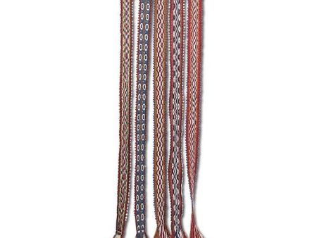 Watana Ties with Beaded Trim - Wide For Cheap