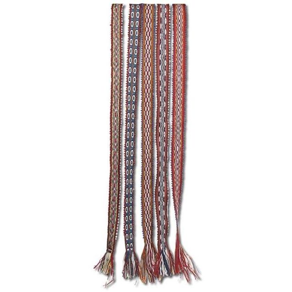 Watana Ties with Beaded Trim - Wide For Cheap