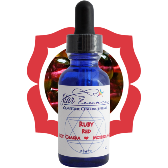 Root Chakra Essence: Red Ruby - Mother Mary For Sale