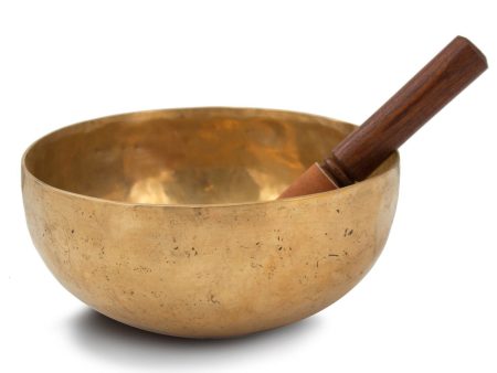 Handbeaten Singing Bowl - 8 in. w Cushion on Sale