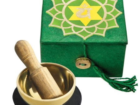 Heart Chakra Mini Meditation Bowl in Gift Box For Cheap