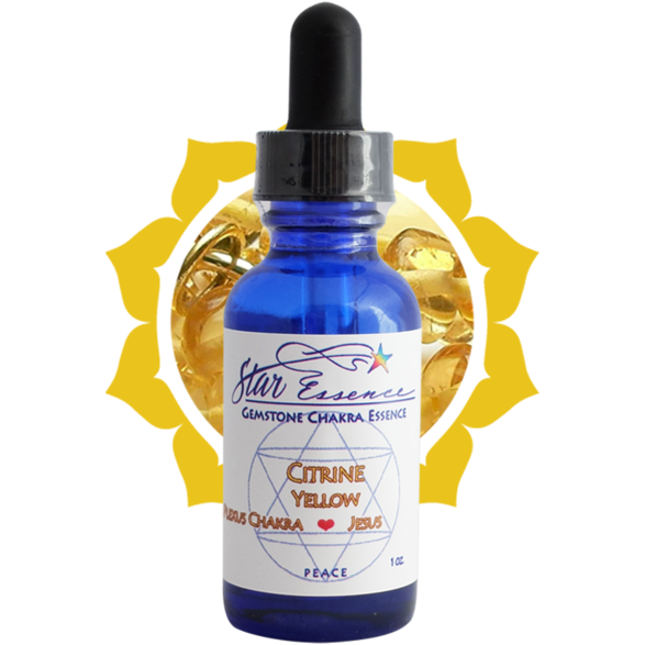 Solar Plexus Chakra Essence: Natural Citrine - Jesus Discount