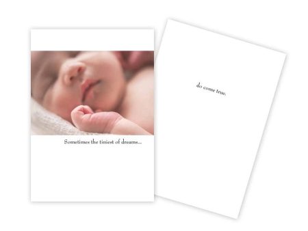 Sleeping Baby New Baby Card Online