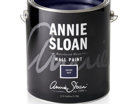 Annie Sloan Wall Paint Oxford Navy - 1 Gallon Supply