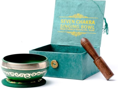 Singing Bowl Anahata Chakra Gift Box - 3 inch on Sale