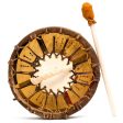 Medicine Wheel Healing-Hands Buffalo Hide Hand Drum Cheap