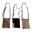 Goat Fur & Leather Cross-body Bag w  Adjustable Strap Supply