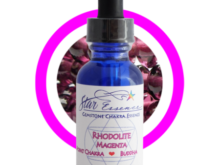 Zeal Point Chakra Essence: Rhodolite - Buddha Supply