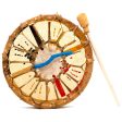 Medicine Wheel Healing-Hands Buffalo Hide Hand Drum Cheap