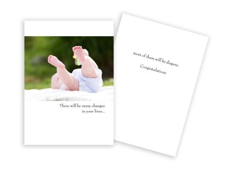 Baby Bottom New Baby Card Online